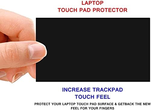 Ecomaholics Premium Trackpad Protector za Gateway 15.6 inčni Ultra Slim Notebook, crni poklopac dodirnog jastučića protiv ogrebotina protiv otiska prsta mat, oprema za Laptop