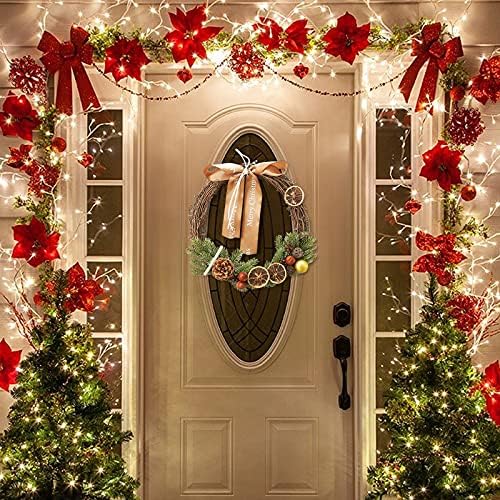 Zatvoreni božićni ukrasi na otvorenom, jedinstveni unutarnji božićni ukrasi, kućni dekor, božićni