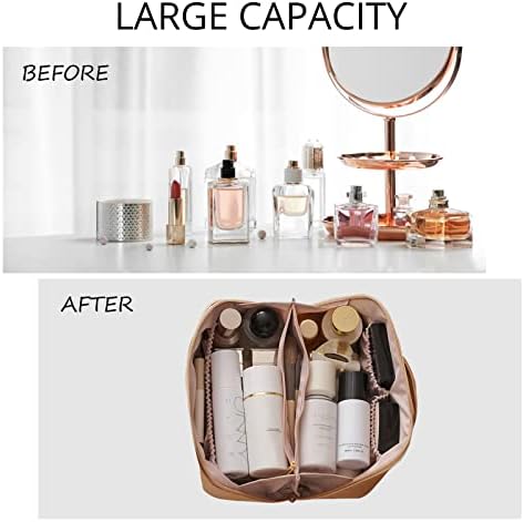 Baonmy putna kozmetička torba velikog kapaciteta-torba za šminkanje, Prijenosna vodootporna torba za šminkanje