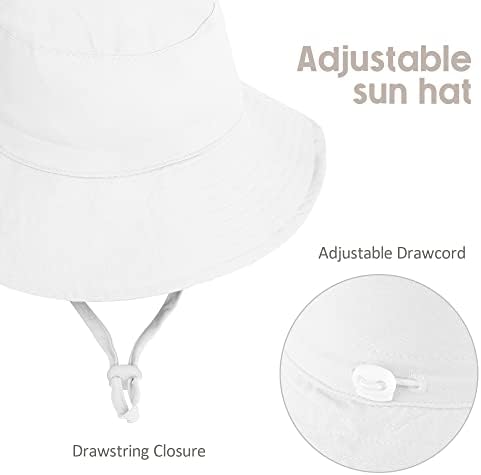 Kašika za bebe i sunčane naočale, UV zaštita Sunčani šešir sa širokim podlogama, maha od plaže