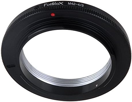 FOTODIOX Adapter za montiranje objektiva, M42 objektiv za OM 4/3 kameru, za Olympus E-1, E-3, E-10,
