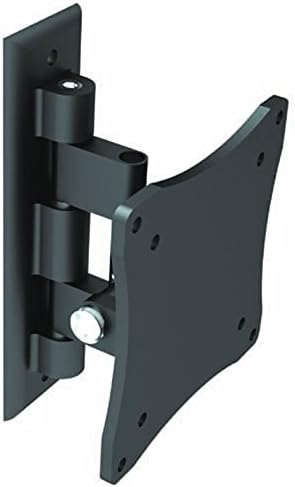 Crni nagibni / okretni zidni nosač za ViewSonic VX2757-mhd 27 inčni LED Monitor - artikuliranje/naginjanje/okretanje