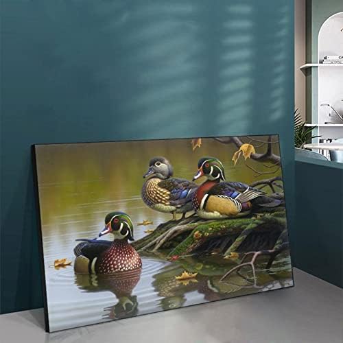 Zidne slike Drvena patka Divljina za divljinu Poster Slike za dnevni boravak Zid Dekoracija Zidna umetnicke
