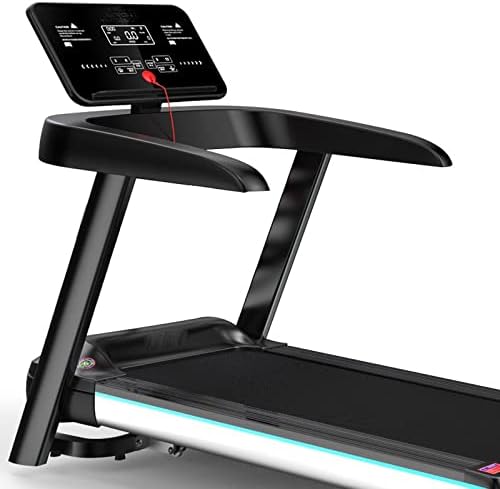 Lakikapbj Treadmill Početna Mala mini pješačka stroj Fitness oprema Jednokratna funkcija sklopiva porodična trkačica