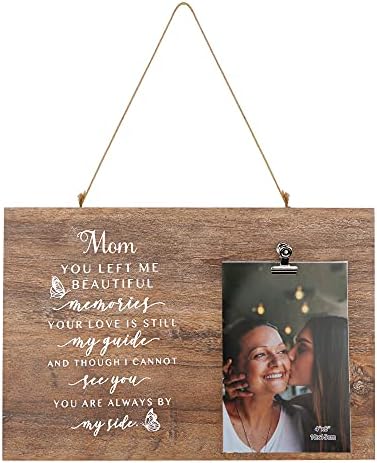 4x6 Memorijalni okvir za fotografije za gubitak majke simpatije drveni okvir za slike u znak sjećanja