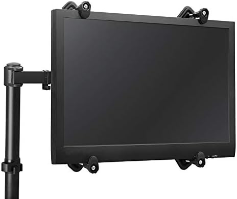 Wali Bundle – 2 artikli: Vesa Adapter za Nosač nosača i Samostojeći dvostruki LCD Monitor potpuno podesivo