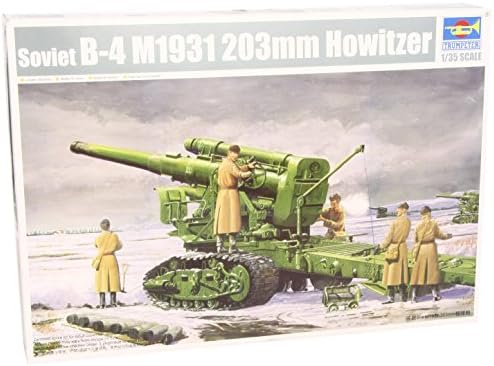 Trubač 1/35 Sovjetska armija B4 M1931 komplet modela haubice 203 mm