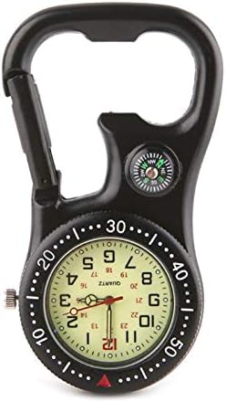 Moumi Rock Penjački karabiner Svjetlosni sat Sažetak Otvarač za čišćenje Compass Otvarač za četvorke Analogni
