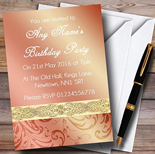 Personalizirani pozivnice za rođendan CARTE CARD PAECH PAECH-a