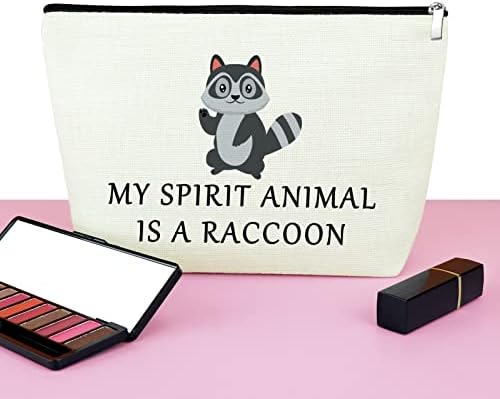 Smiješni rakunski tematski pokloni rakuna za životinje za šminku za žene djevojke životinjske ljubavnice