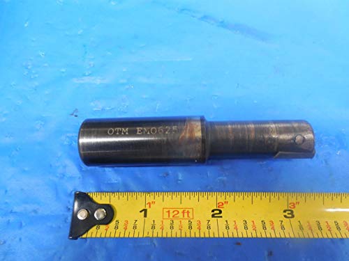 OTM EM0625 Jednostruka flauta indeksirani umetak krajnji mlin prečnika 3/4.75 .750