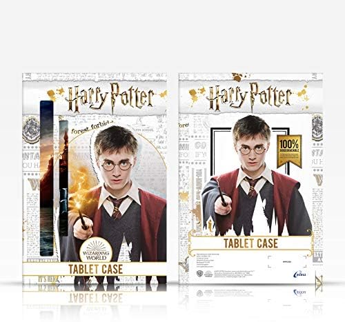 Dizajni za glavu Službeno licencirani Harry Potter Ron, Harry i Hermiona poster 2 Zatvorenik Azkabana IV Kožne knjige Novčanik Komunalna pokrivač kompatibilna sa Apple iPad Pro 12.9 2020/2021/2028