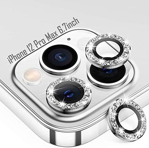 Tensea kompatibilan sa iPhone 12 Pro Max zaštitom sočiva kamere, 9h kaljenim staklom Zaštita ekrana