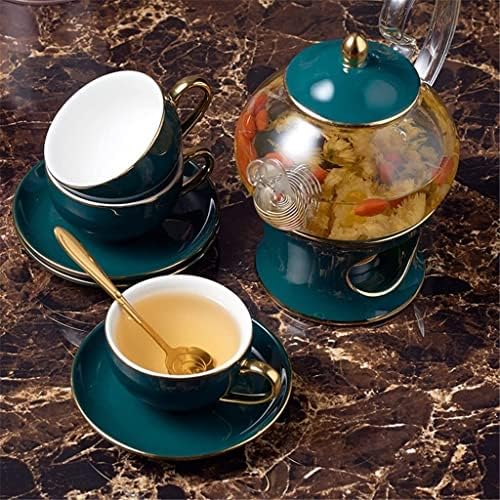Čajnik čajnik keramički čaj Porcelanski mirisni lonac za čaj sa cvijećem Cvjetni čajnik Set CAFE šalica teata