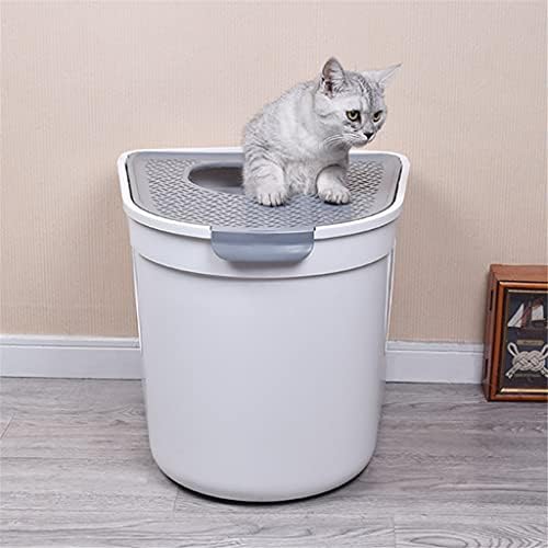 Gppzm kutija za smeće za kućne ljubimce Mačke predimenzionirana potpuno zatvorena mačka Dezodorizacija