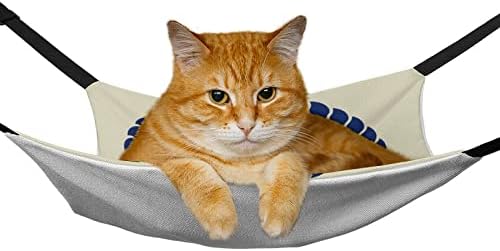 Krevet za mačke plavi Nautički kavez za kućne ljubimce viseća mreža prozračna viseća garnitura za mačića