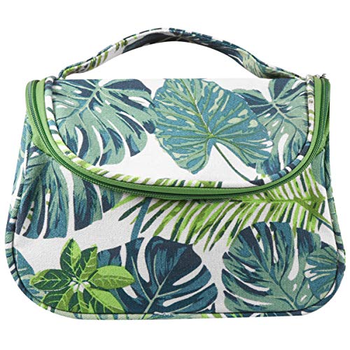 KESYOOOO Girls Make up setore Trendne torbe za šminkanje Ženska prijenosna vreća za šminku tropsko dlan