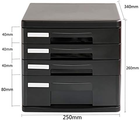 kutija za skladištenje Desktop 3 niska 1 Visoka 3 slojna fioka ormar za odlaganje multifunkcionalni kućni