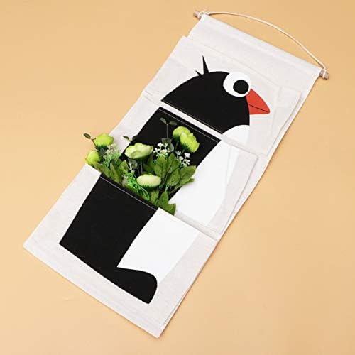 ZERODEKO Skladišna torba Korisna viseća torba Životinjska oblika Dizajn za pohranu Skladištenje Zidni