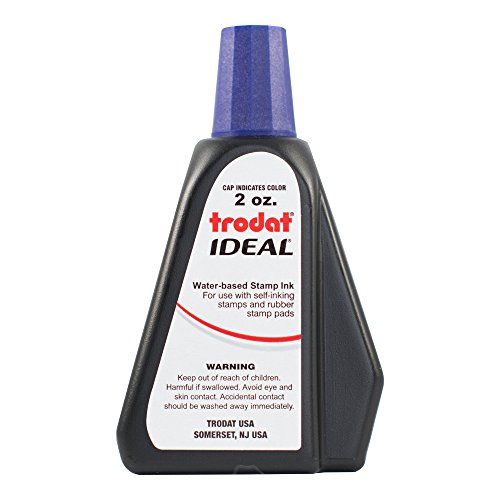 Trodat 53217 idealna Premium zamjenska tinta za upotrebu s većinom samo-mastila i gumenih jastučića