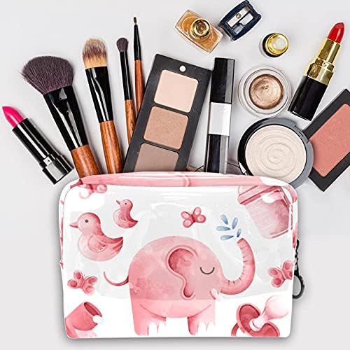 Ružičasti slon za bebe kozmetička torba za žene Slatka modna torbica Vodootporna torba za šminku Sobni turistički toaletni torbice Gifts Pokloni