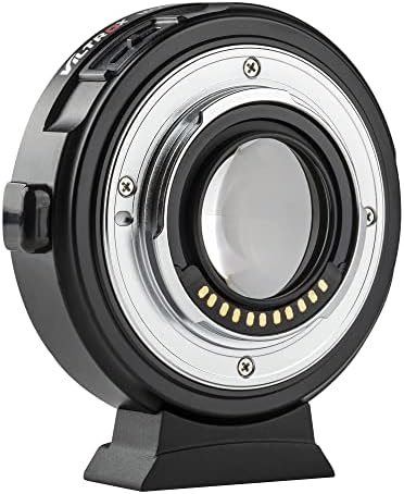 Viltrox adapter za okretanje leća EF-M2 II AF žarišni redukcijski redukcijski adapter 0,71x Kompatibilan sa Canon EF mount objektivom na M4 / 3 kameru GH4 GH5 GF9 GX85 E-M5 E-M10 E-M10II E-PL5