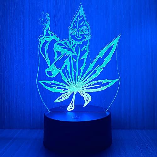 Yooce 420 listova 3D LED stolna svjetiljka noćna svjetlost optička vizualna iluzija Početna Dekor rasvjeta