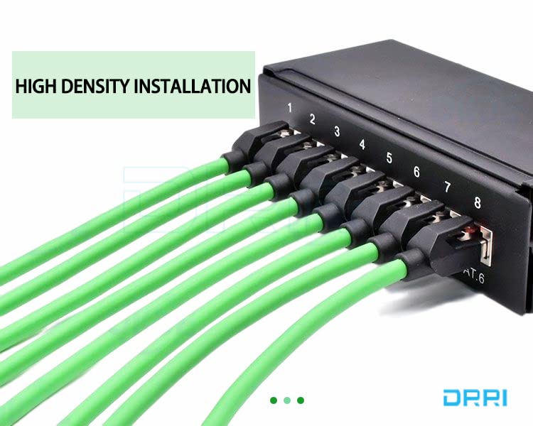 Drri M12 4Pin D-kodeks muški za RJ45 vodootporan Ethernet kabel za industrijske ethernet aplikacije