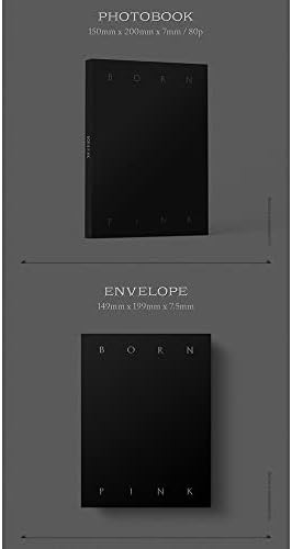 Dreams [weverse] BornPink 2. album [rođen ružičasta] Podesite kutiju [Black ver.] + prebacivani poster