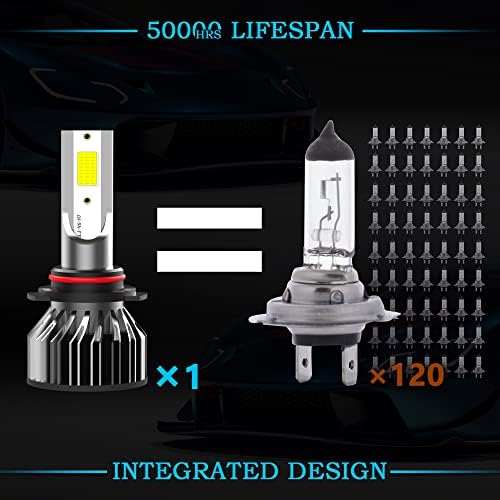 Oneksine LED žarulje za prednje svjetlo koje se uklapaju za Nissan Titan LED žarulje, 9005 + 9006 Super Bright