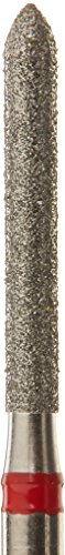 CROSSTECH višenamjenski dijamantski Burs 879/014F, drška frikcionog rukohvata, Fine granulacije, modifikovani zakošeni cilindar