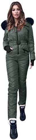 Fafan kombinezon za žene Casual modno odijelo Zipper Skisuit vanjski sportovi Casual debeli Snowboard ženske skijaške kombinezone žene uske