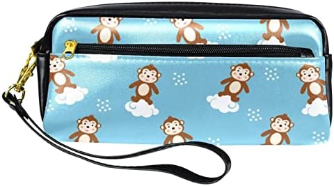 Tbouobt kozmetička torba za žene, šminkerne torbe Sobni toaletni torbica Turistički poklon, majmunski životinjski