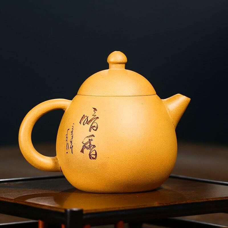 250ml kineski Yixing čajnik ručno izrađeni čajnik kuglični rupa za ručnu rupu ljubičasta glina