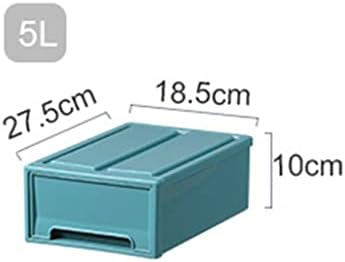 Kutija za skladištenje quul ladica Prozirna unutarnja odjeća kutija za skladištenje jednostavnosti Ormar