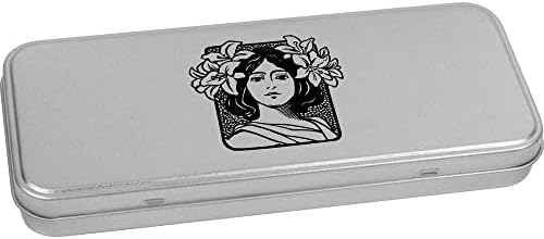 Azeeda' Secesijska Žena ' Metalna Kutija Za Kancelarijski Materijal / Kutija Za Odlaganje