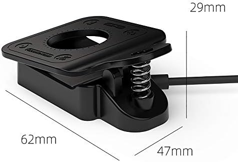 Zamjenski punjač za čuvara Bip Sikai prijenosni magnetni punjenje postolje za punjenje za AmazeFIT BIP A1608 Smart Watch sa mikro USB kablom za punjenje