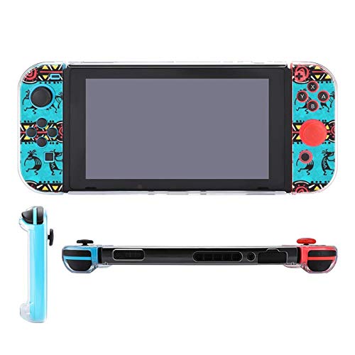 Futrola za Nintendo Switch, Kokopelli plavi Set od pet komada zaštitni poklopac futrola za konzole za igre za Switch
