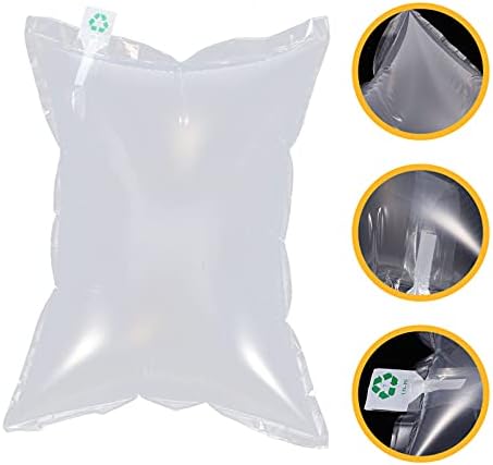 Anoily 100pcs Torba za mjehuriće čiste plastične zračne jastuke zračne jastuke zračne jastuke Buffer Torbe Bubble Mailer za otpremu i pakiranje 40x30cm