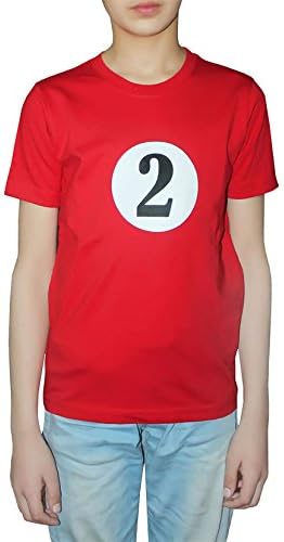 RIMI vješalica Childs 1and 2 Print Crvena majica kratkih rukava Majica Boys Party Wear Top 3-10 godina