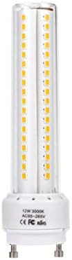 LEGELITE 2 pakovanja GU24 LED Sijalice 12w 1200lumen 85-265V AC 3000k topla bijela
