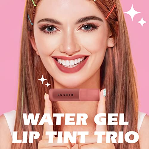 KIMUSE Water Gel za usne 6 Colors Set & amp; Water lip tint Stains 3 Colors Set