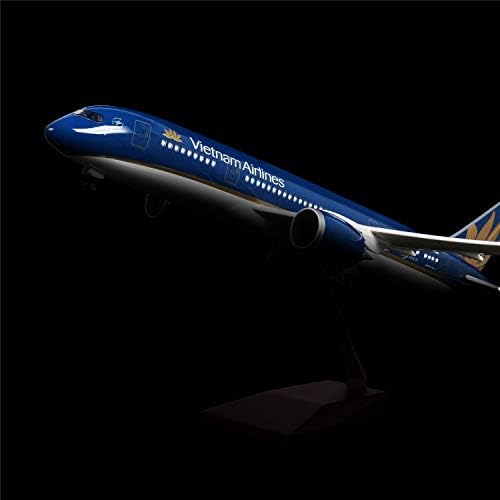 24-sati 18 1:130 model aviona Vijetnam Boeing 787 Model aviona sa LED svjetlom za ukras ili poklon