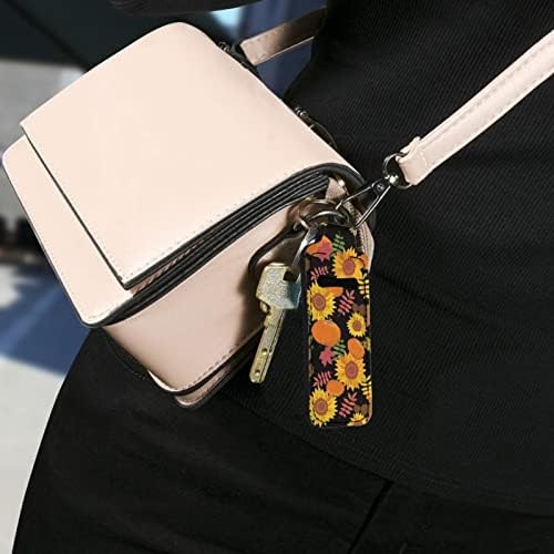 Coeqine Suncokreti uzorak sa neoprenskim balzamom za usne rukav torbica držač štapića privjesak za ključeve