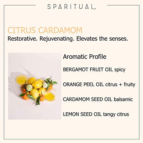 SPARITUAL Citrus Cardamom Vegan Salva za ruke | 1.5 oz