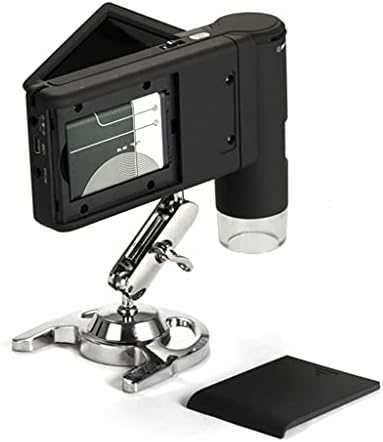 ZLXDP 500x mobilni digitalni mikroskop 3 LCD 5MP sklopiva USB litijumska baterija 8 LED PC lupa alati