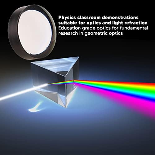 Meniscus objektiv, konveksna sočiva prijenosna mala geometrijska optika za učionicu