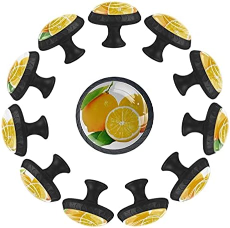 Dugmad za fioke akvarel limunski ormarić dugmad za vrtić komoda dugmad okrugla dekorativna dugmad soba