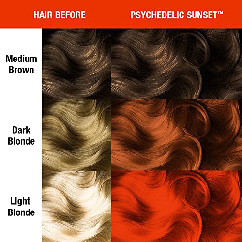 MANIC PANIC psihodelična boja za kosu Sunset 3 pakovanje