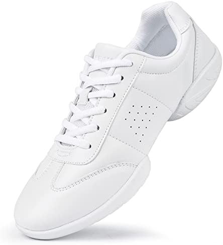 Smapavic Cheer Cipele za mlade Djevojke Bijele navijačke atletske plesne cipele Teniske tenisice za takmičenje